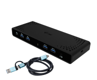 I-TEC Universal Dual 4K Display Docking Station PD 85W CADUA4KDOCKPDB - 1278579 - zdjęcie 2